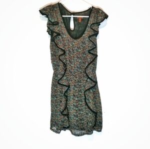 Anama Ruffled Floral Print Dress